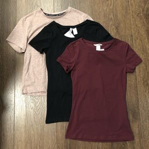 H&M Basic T-shirt Bundle